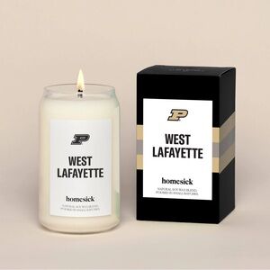 New! Purdue Boilermakers Homesick West Lafayette Scented Candle